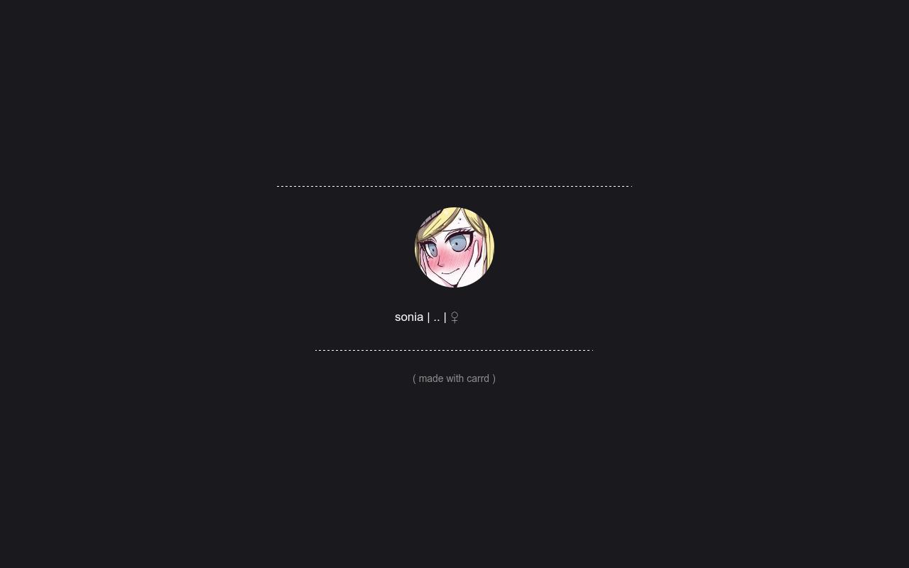 Carrd profile picture for @paramedic